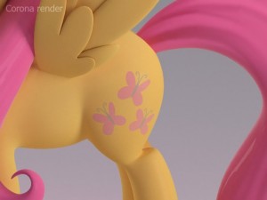my little pony fluttershy Modelo 3D