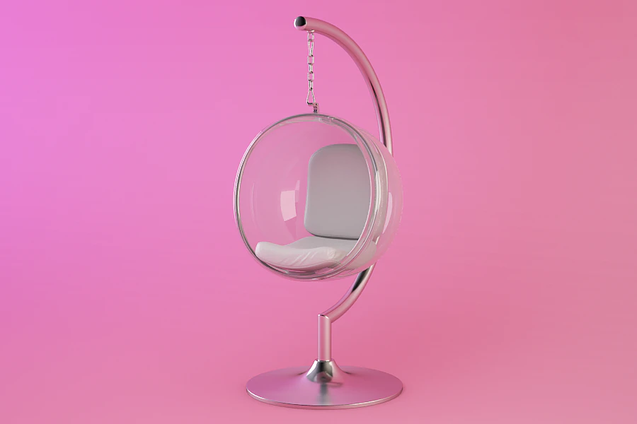 eero aarnio bubble chair 3D Model .c4d .max .obj .3ds .fbx .stl .blend 