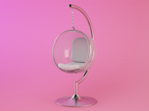 eero aarnio bubble chair 3Dモデル
