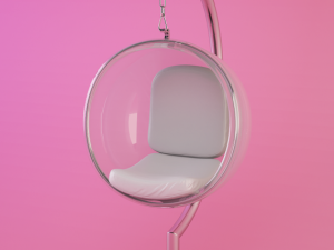 eero aarnio bubble chair 3D-Modell