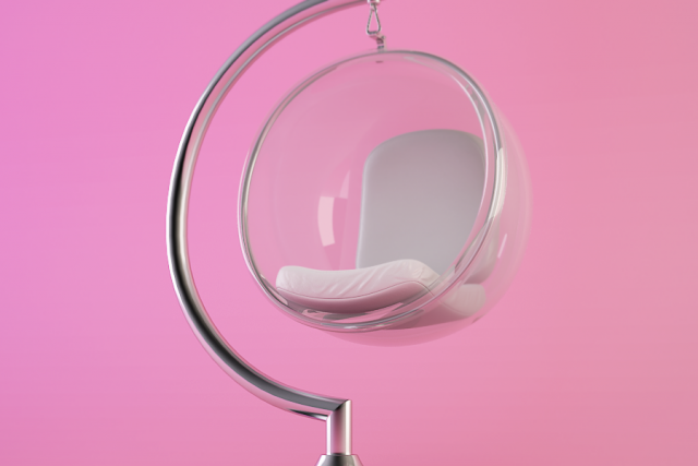 eero aarnio bubble chair ver 2 3D Model .c4d .max .obj .3ds .fbx .stl .blend 