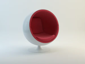 bubble chairs collection 3D Model