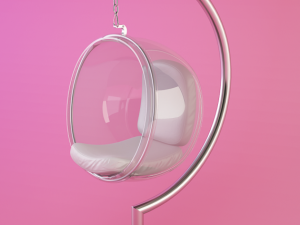 bubble chairs collection 3D Model