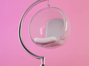 bubble chairs collection 3D Model