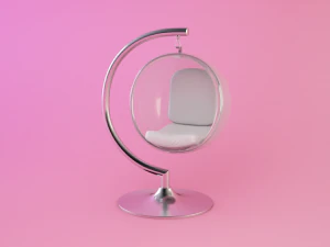 bubble chairs collection 3D Model