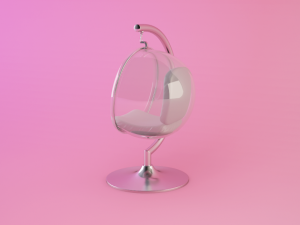 bubble chairs collection 3D Model