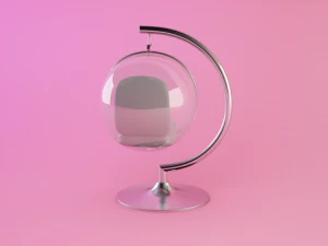 bubble chairs collection 3D Model