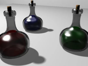 potions 3D Model