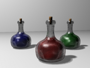 potions 3D 模型