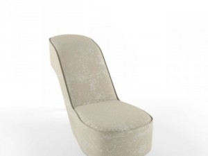 slipper chair Model 3D