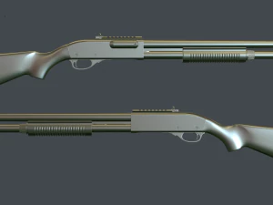Remington 870 Modello 3D