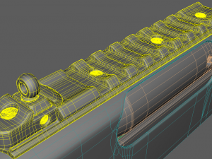 remington 870 Modèle 3D
