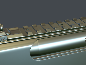 remington 870 Modèle 3D