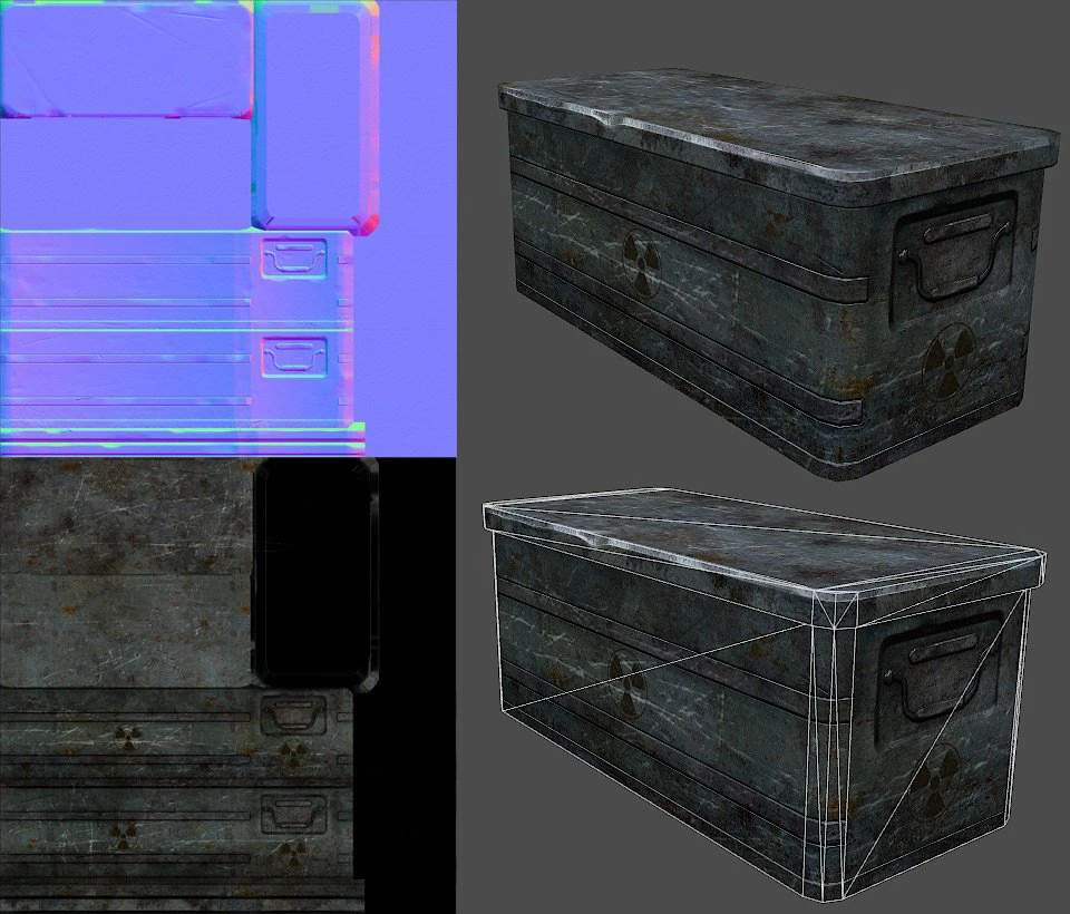 box 3D Model .c4d .max .obj .3ds .fbx .stl .blend