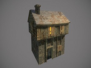 medieval house 3D Model