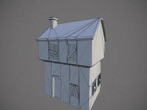 medieval house 3D Model