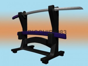 katana sword 3D Модель