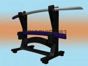 katana sword 3D Model