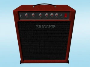 amplifier small 3D Model