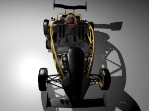 ariel atom v8 2011 3D Model