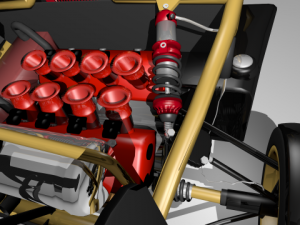ariel atom v8 2011 Model 3D