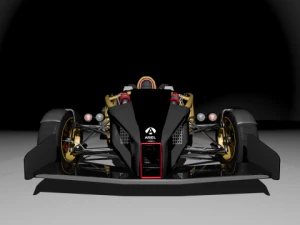 ariel atom v8 2011 3D Model