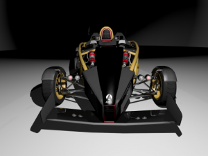 ariel atom v8 2011 Model 3D