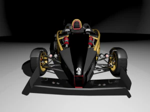 ariel atom v8 2011 3D Model