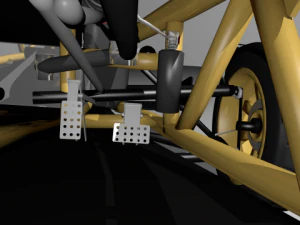ariel atom v8 2011 3D Model