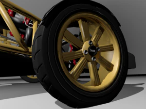 ariel atom v8 2011 3D Model