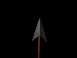 2 spears 3D मॉडल