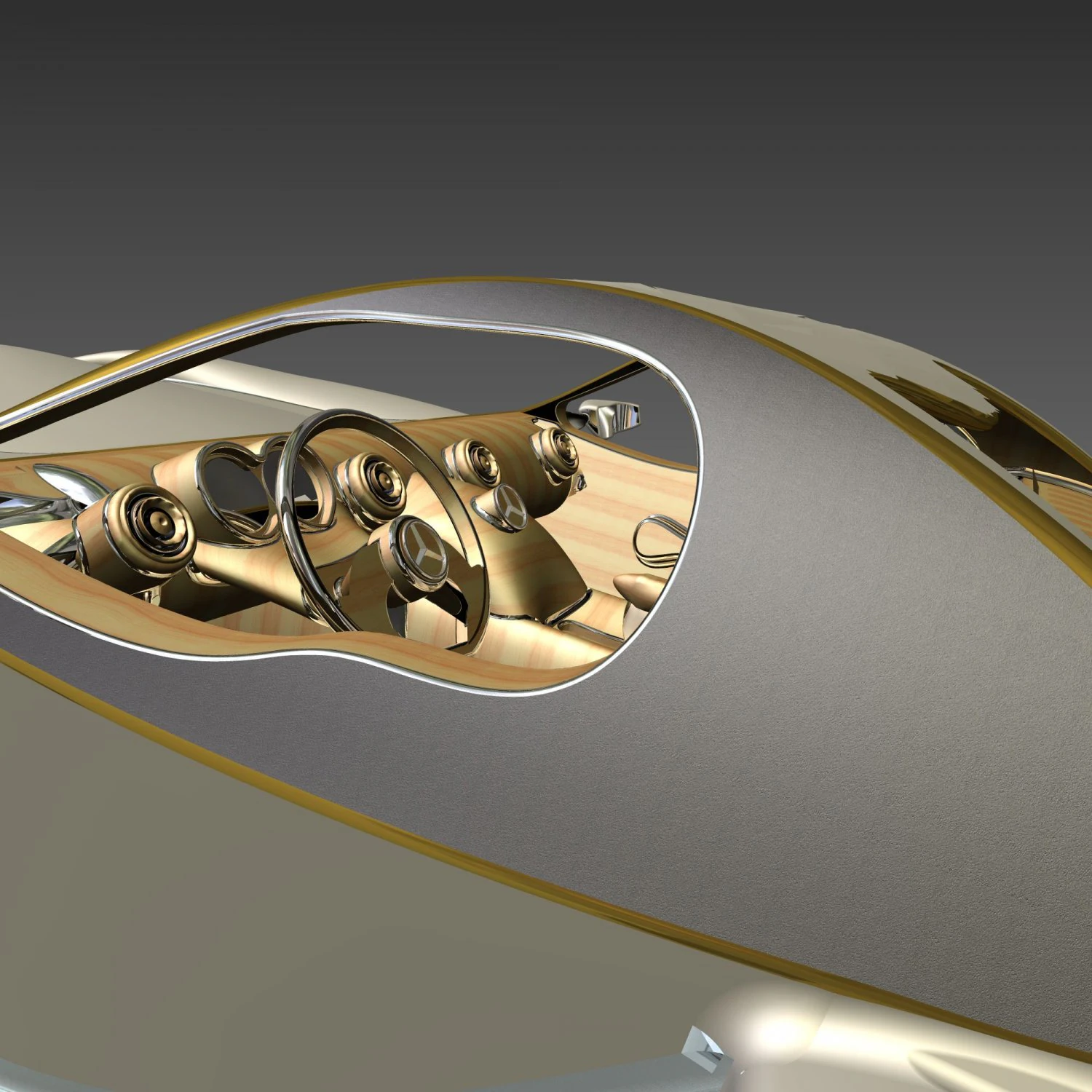 mercedes car 2020 3D Model .c4d .max .obj .3ds .fbx .stl .blend