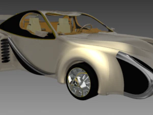 mercedes car 2020 3D Model