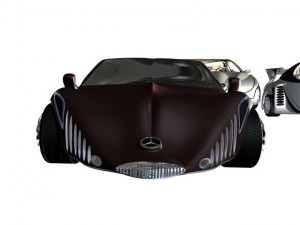 mercedes car 2030 3D Model
