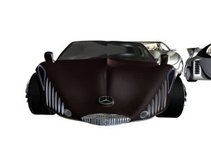 mercedes car 2030 3D Model
