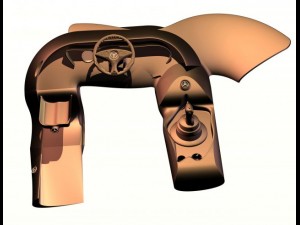 cab 3D 模型