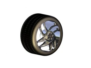 parts of auto 3D Model