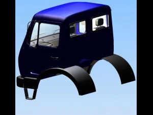 fap 1118 cab 3D Model