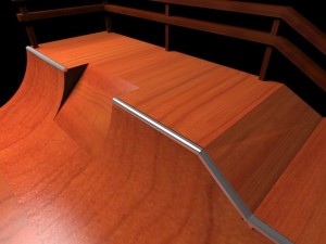skate bmx park ramp 3Dモデル