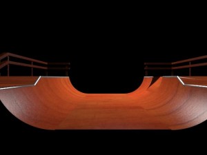 skate bmx park ramp 3Dモデル
