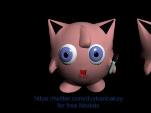 jigglypuff 3D Model
