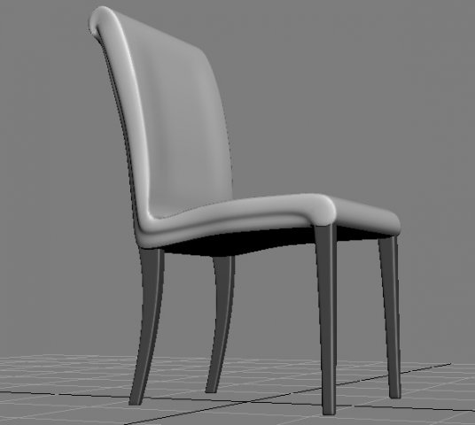 chair victoria Modello 3D .c4d .max .obj .3ds .fbx .stl .blend 