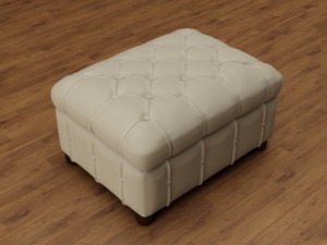 chester stool Modello 3D