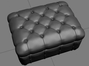 chester stool 3D Model