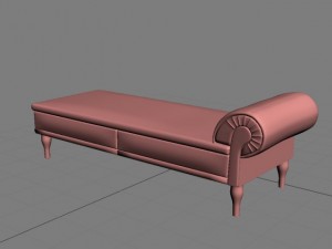 armchair vespa Modello 3D