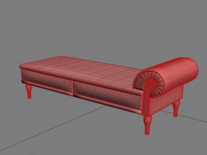 armchair vespa Modello 3D