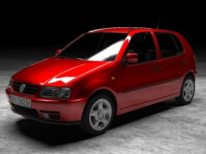 volkswagen polo 6n 96-99 Modelo 3D