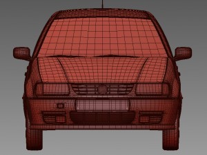 volkswagen polo 6n 96-99 Model 3D