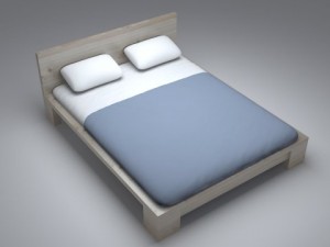bed Model 3D