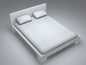 кровать 3D Модель